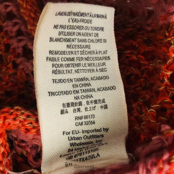 Free People Orange Knit Top - Picture 5 of 5